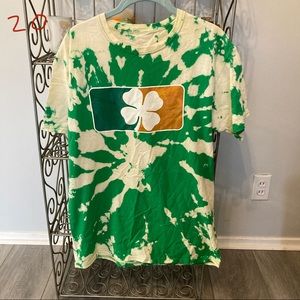 Bleach Dyed Clover tee